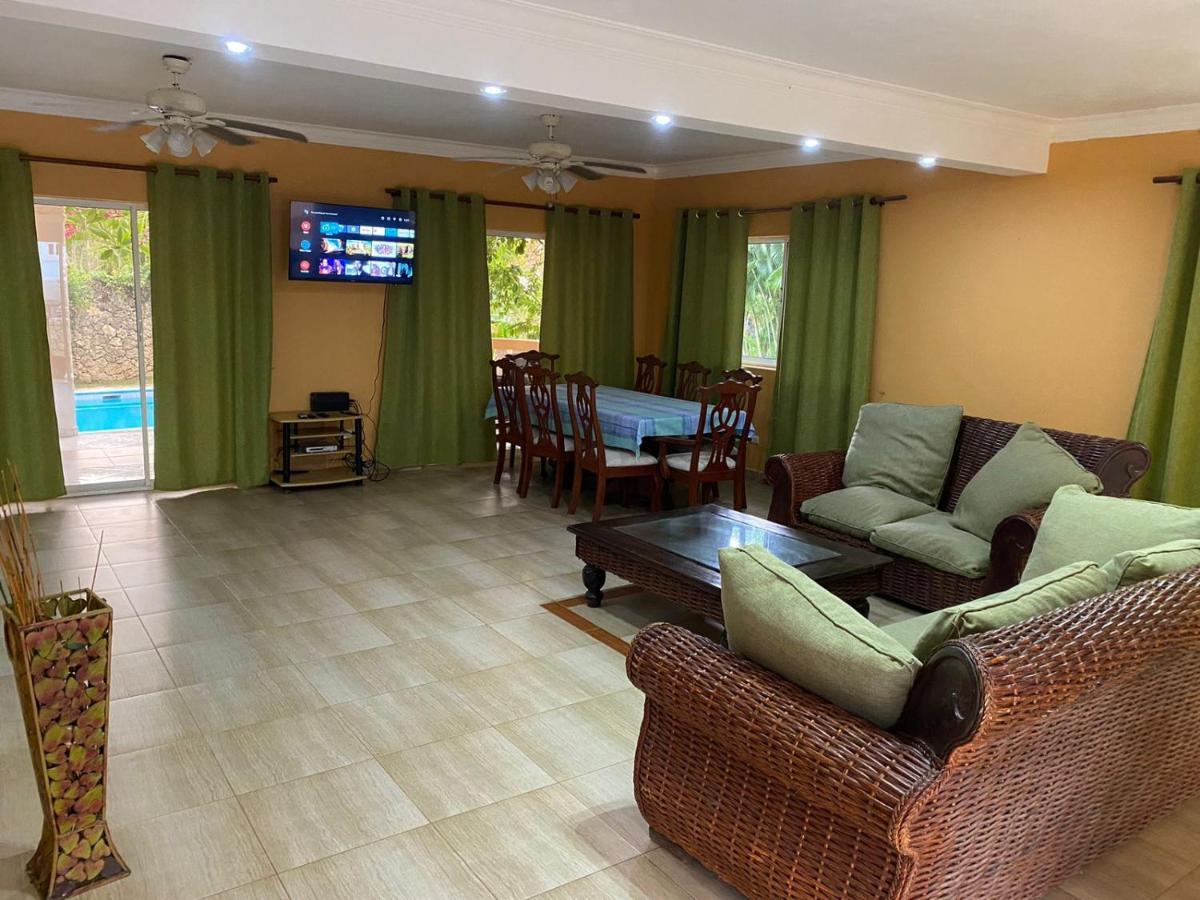Sosúa 4 Bedroom Villa, Security, Private Pool, Ocean View מראה חיצוני תמונה